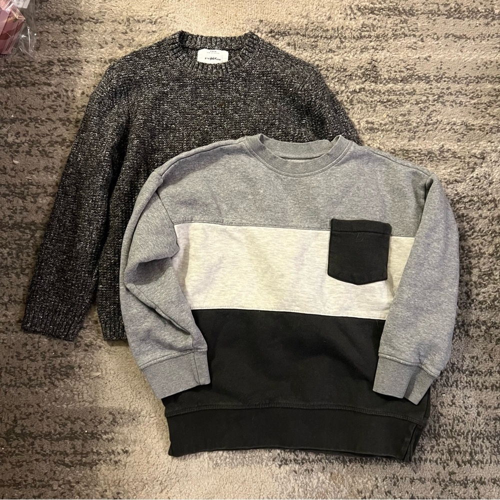 Zara Sweater + Sweatshirt